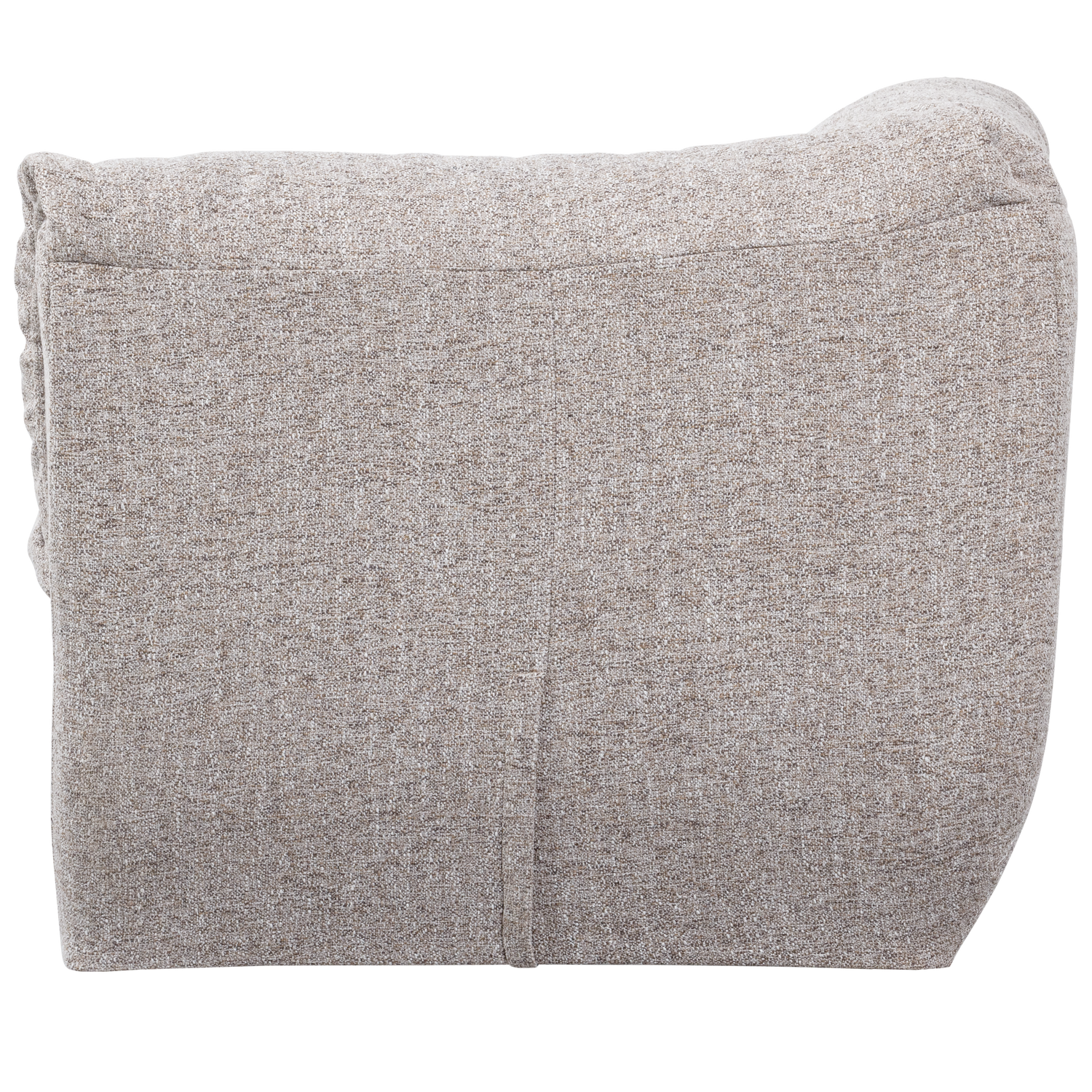 BAGGY HOEKELEMENT NATUREL MELANGE