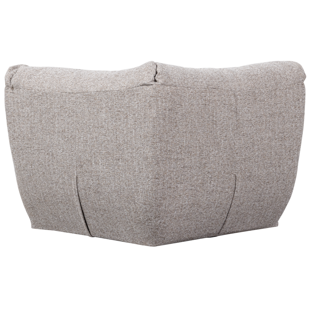 BAGGY HOEKELEMENT NATUREL MELANGE