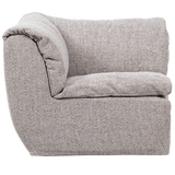 BAGGY HOEKELEMENT NATUREL MELANGE