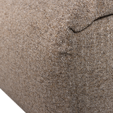 BAGGY HOCKER GEWEVEN STOF BRUIN MELANGE