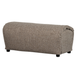 BAGGY HOCKER GEWEVEN STOF BRUIN MELANGE