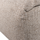 BAGGY HOCKER GEWEVEN STOF NATUREL MELANGE