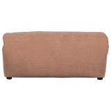 BAGGY HOCKER GEWEVEN CHENILLE OUD ROZE