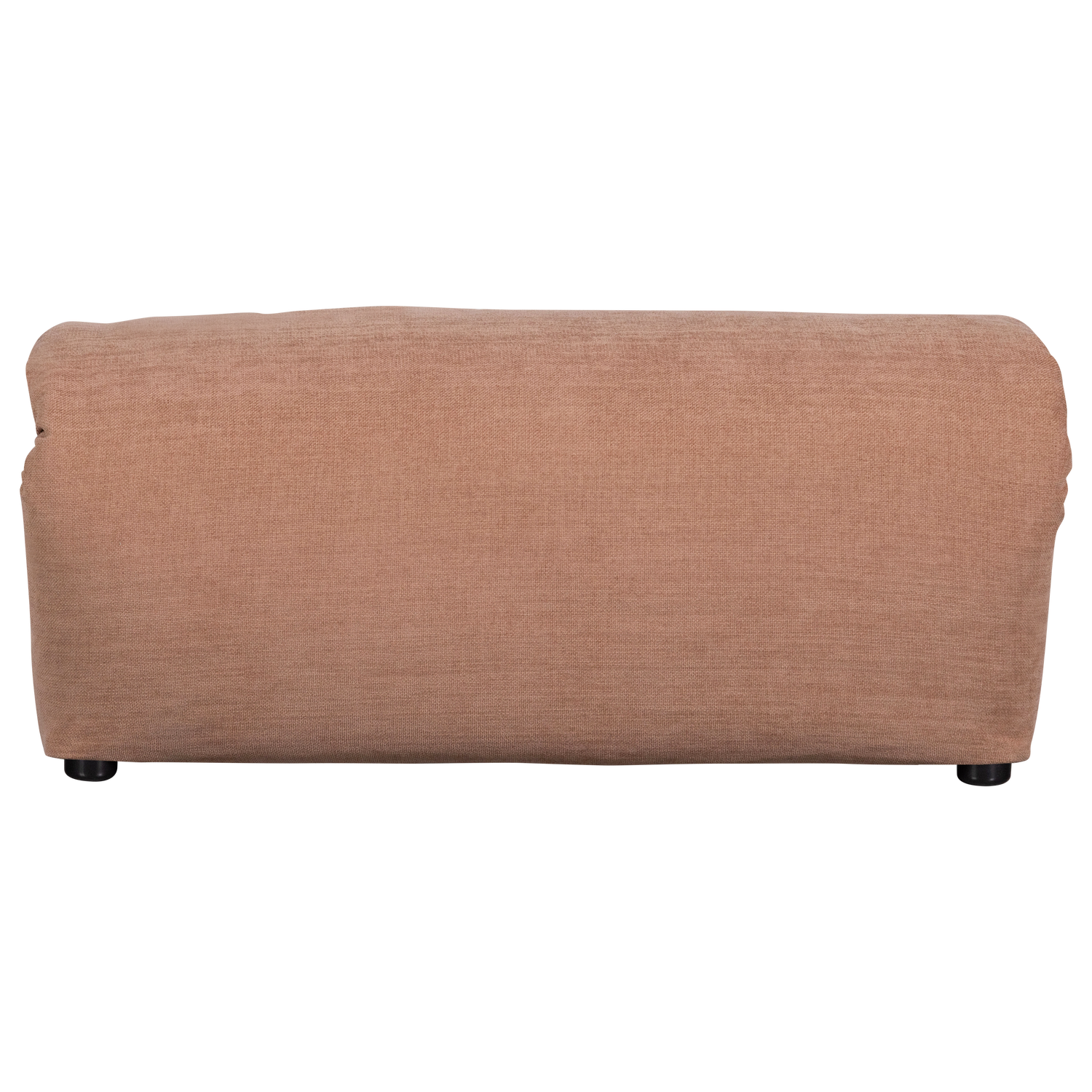 BAGGY HOCKER GEWEVEN CHENILLE OUD ROZE