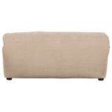 BAGGY HOCKER GEWEVEN CHENILLE ZAND