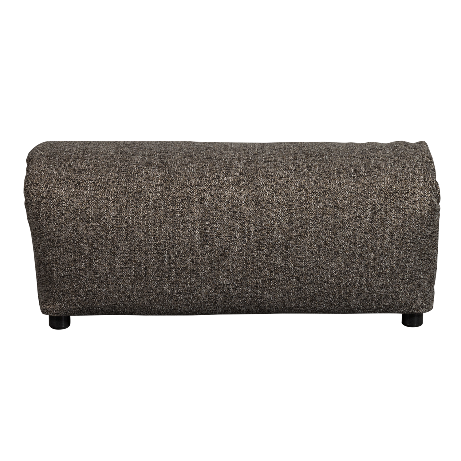 BAGGY HOCKER GEWEVEN STOF WARMGRIJS MELANGE