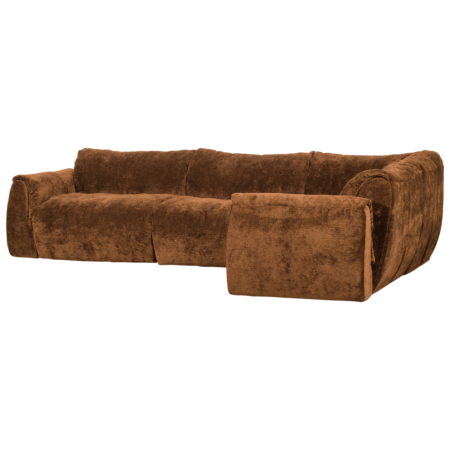 BAGGY HOEKBANK RECHTS 3D CHENILLE MIDDENBRUIN