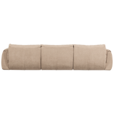 BAGGY 3-ZITS BANK GEWEVEN CHENILLE ZAND