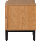 WOOOD - Tours ladekast/nachtkastje 2 lades melamine/mdf naturel
