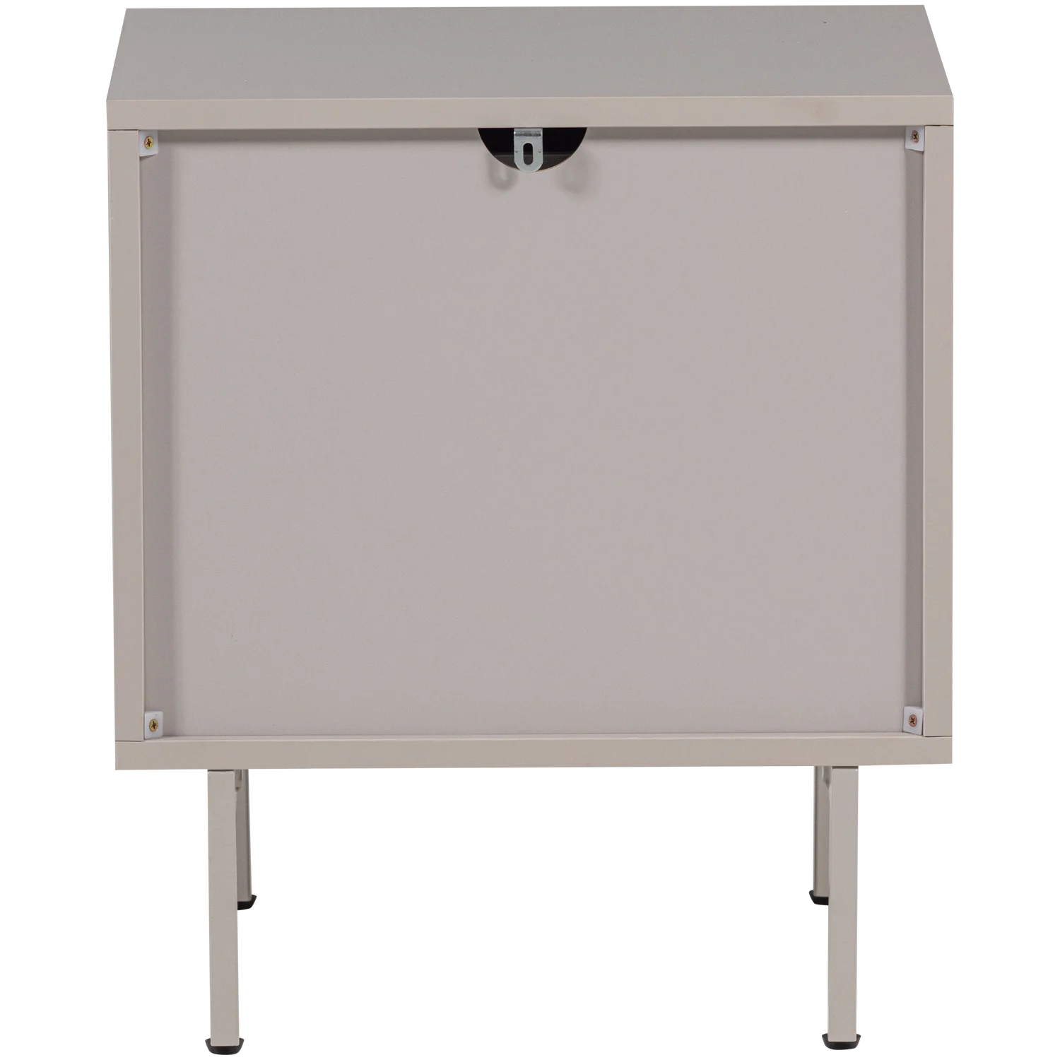 WOOOD - Tours ladekast/nachtkastje 2 lades melamine/mdf zand
