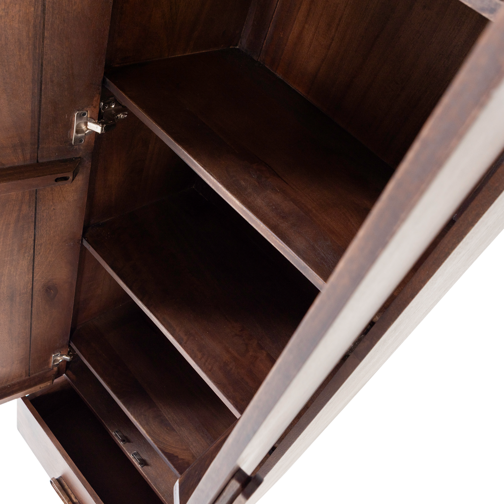 LIYA HOGE KAST MANGOHOUT DONKERBRUIN