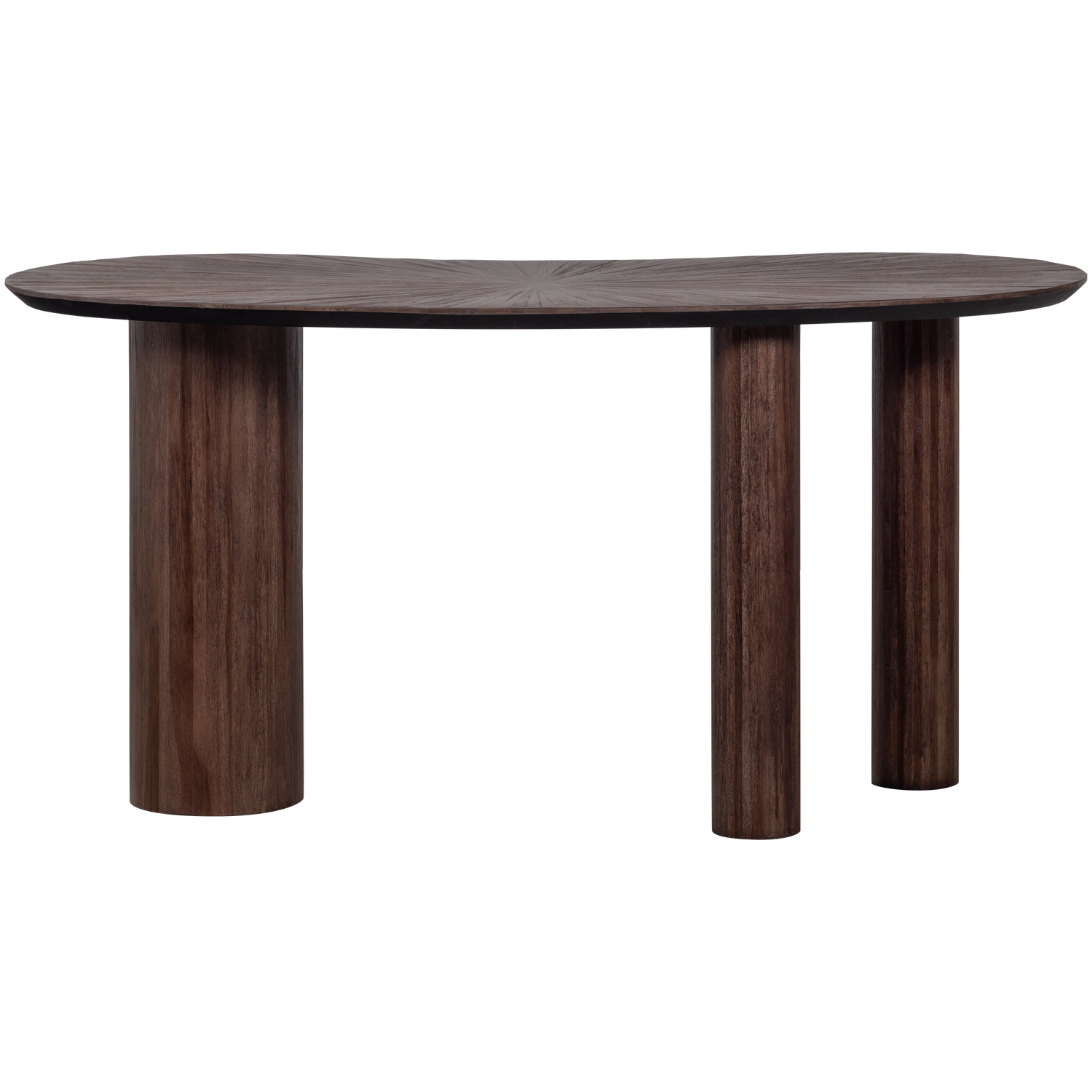 SUN ORGANISCHE SIDETABLE/BUREAU RECYCLED TEAK BRUIN