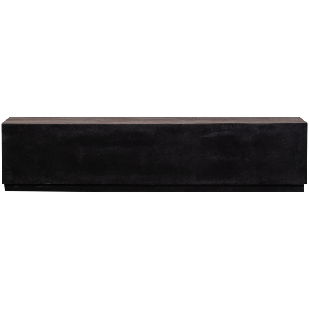 SUN TV MEUBEL MET OPEN VAK RECYCLED TEAK BRUIN