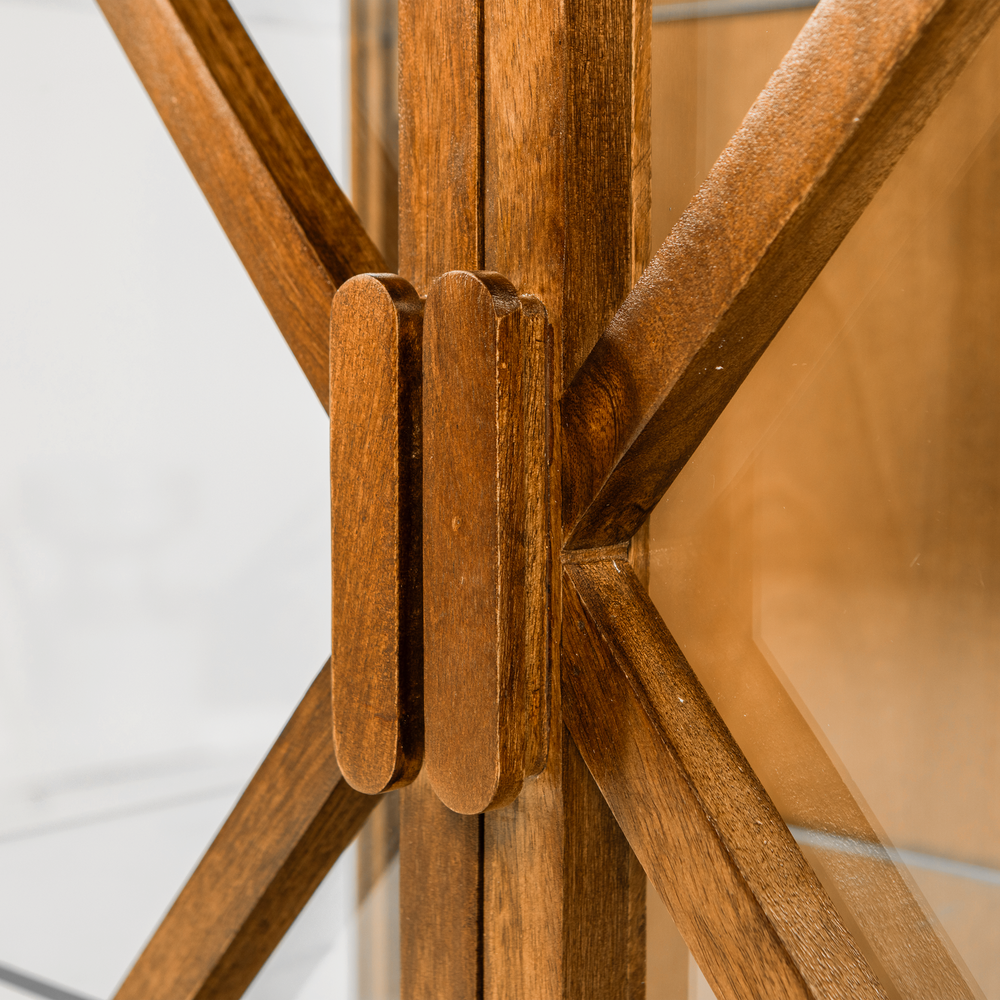 KELLA 2-DEURS KAST MANGOHOUT NATUREL