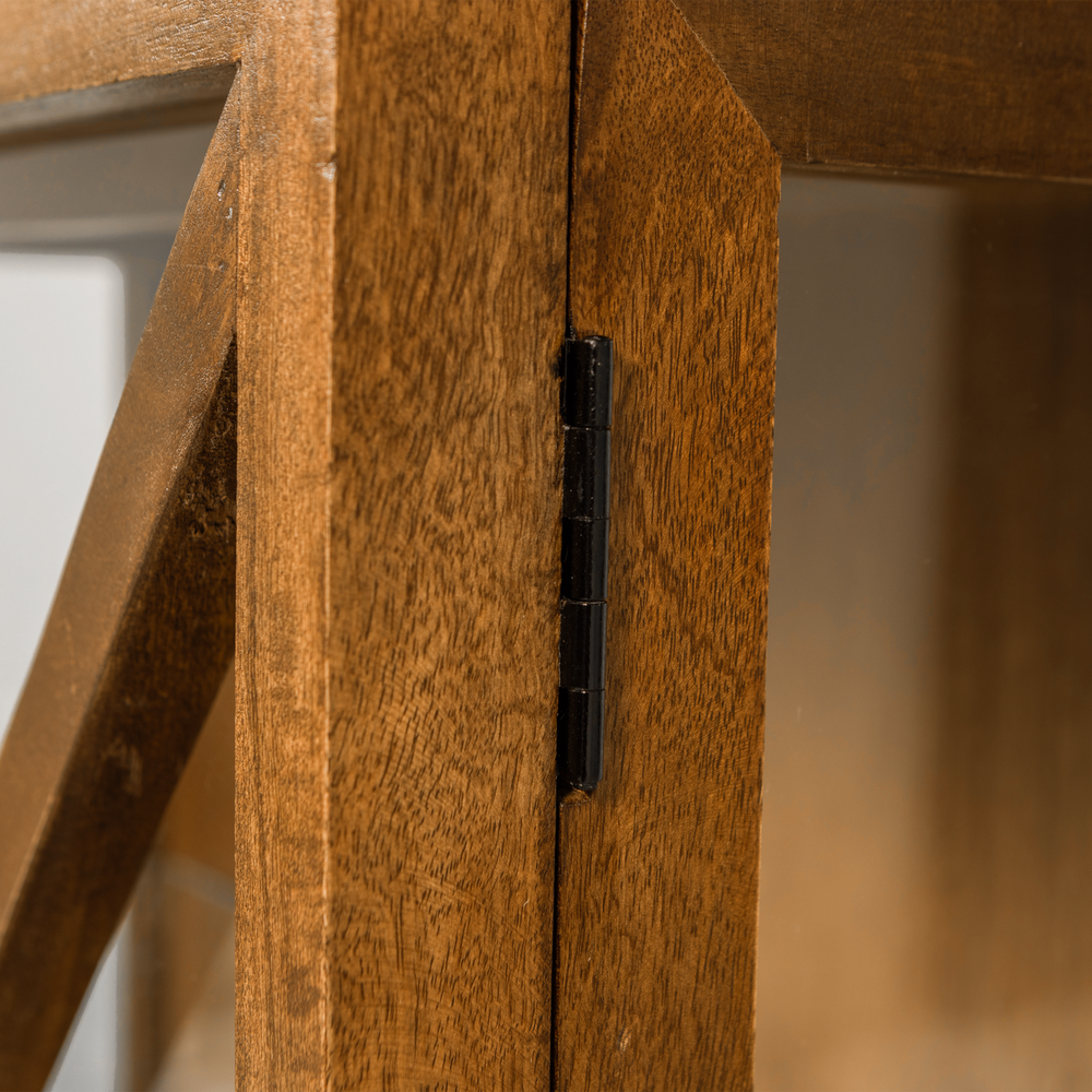 KELLA 2-DEURS KAST MANGOHOUT NATUREL