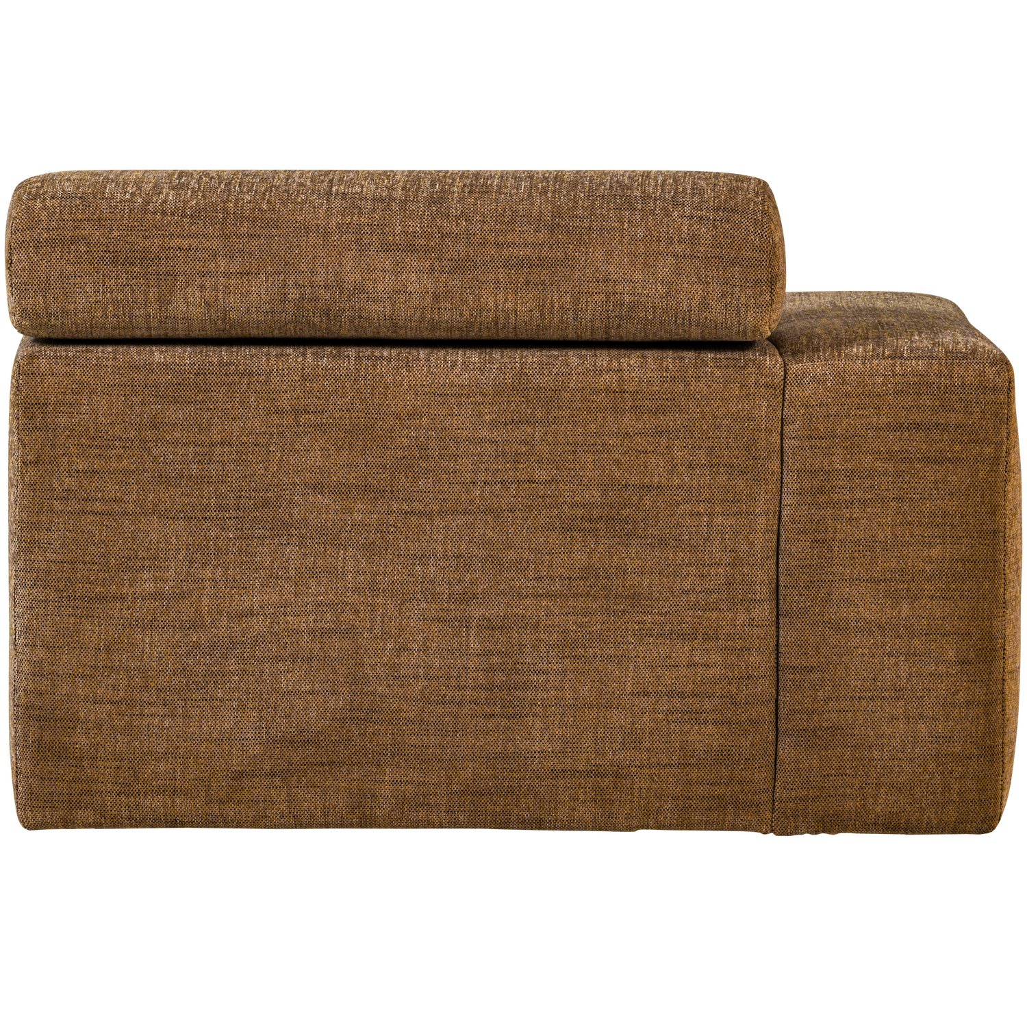 NOVI CHAISE LONGUE ELEMENT ARM LINKS KARAMELBRUIN MELANGE