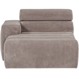 NOVI CHAISE LONGUE ELEMENT ARM LINKS RIBSTOF ZAND