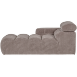 NOVI CHAISE LONGUE ELEMENT ARM LINKS RIBSTOF ZAND