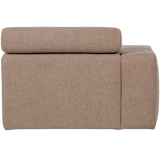 NOVI CHAISE LONGUE ELEMENT ARM LINKS BOUCLE TAUPE