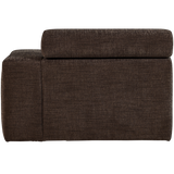 NOVI CHAISE LONGUE ELEMENT ARM RECHTS DONKERBRUIN MELANGE