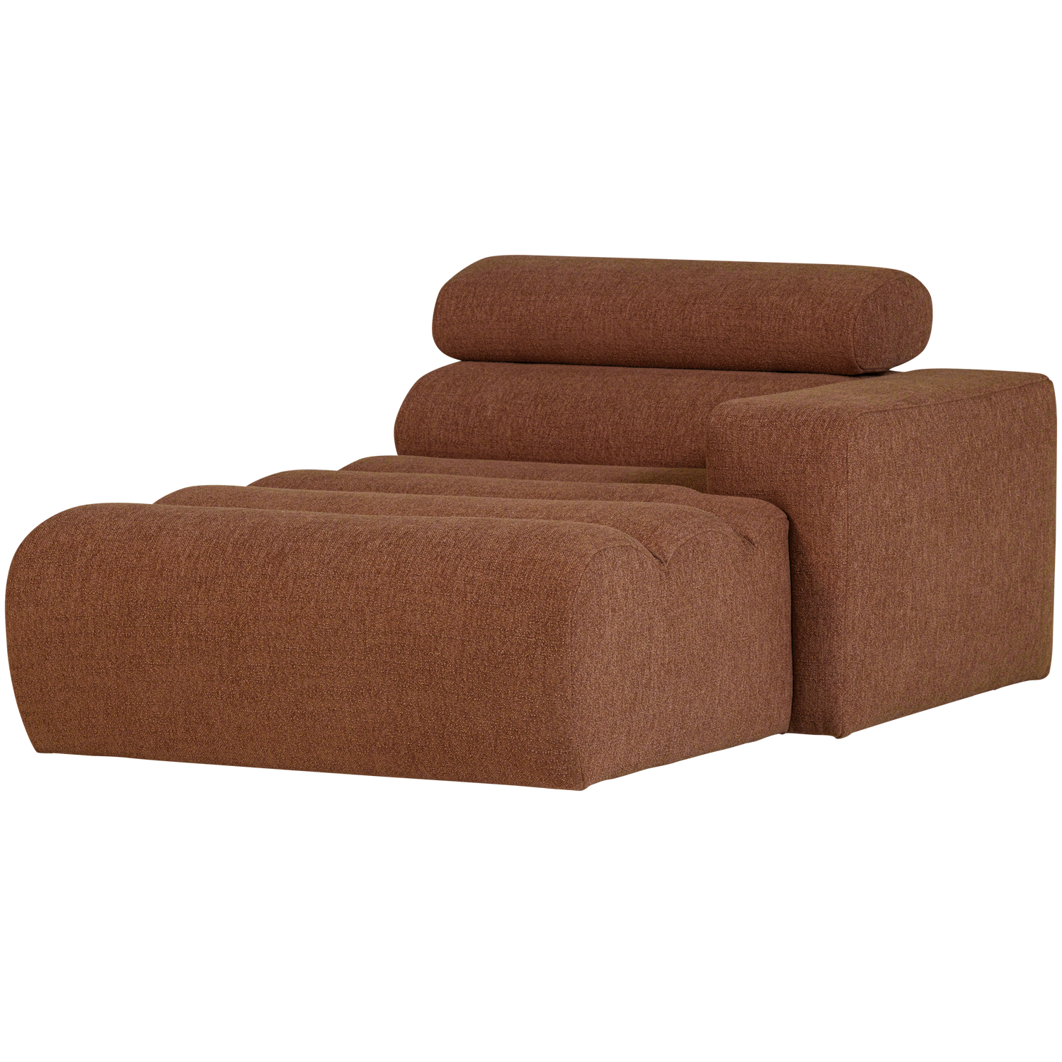 NOVI CHAISE LONGUE ELEMENT ARM RECHTS BOUCLE TERRA
