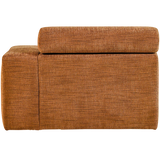 NOVI CHAISE LONGUE ELEMENT ARM RECHTS ORANJE MELANGE