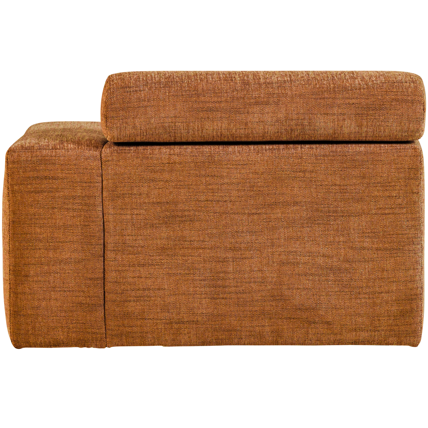 NOVI CHAISE LONGUE ELEMENT ARM RECHTS ORANJE MELANGE