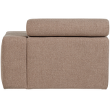 NOVI CHAISE LONGUE ELEMENT ARM RECHTS BOUCLE TAUPE