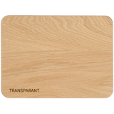 TABLO EETTAFEL AFGEROND DL 220x100 CM TRANSPARANT [fsc]