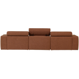 NOVI CHAISE LONGUE BANK RECHTS BOUCLE TERRA