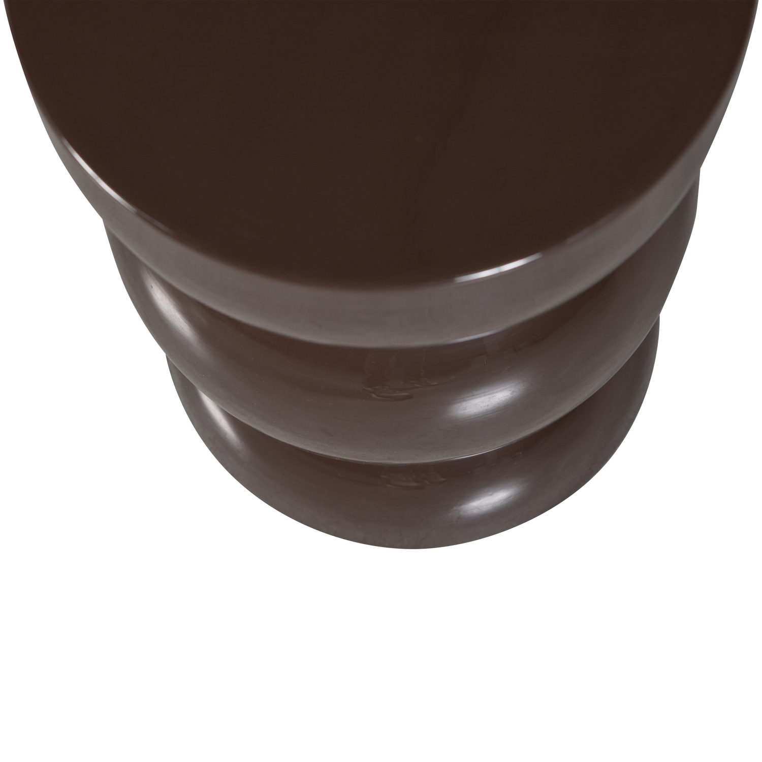 BRENO BIJZETTAFEL METAAL DONKERBRUIN