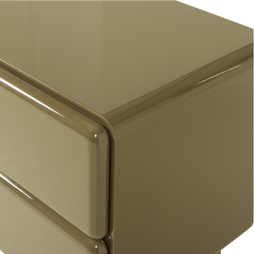 LUSTRA LADEKAST/NACHTKASTJE HOUT HOOGGLANS GROEN [fsc]