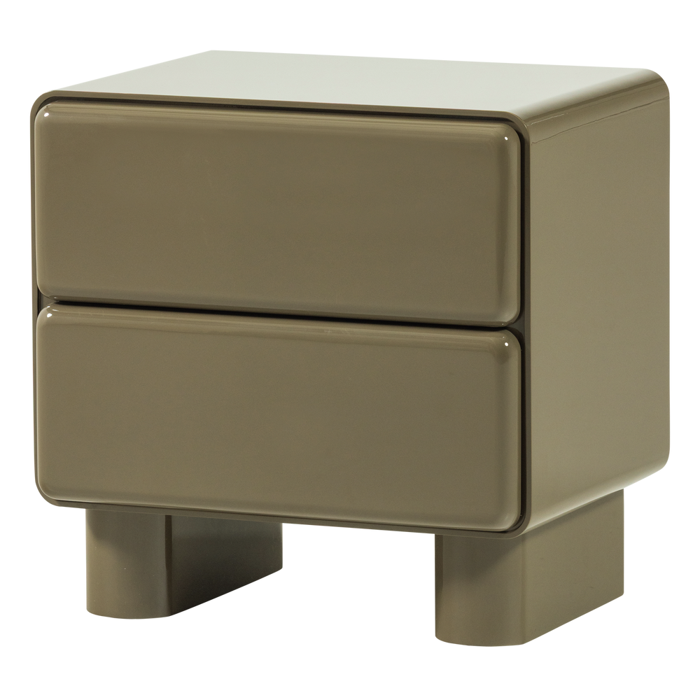 LUSTRA LADEKAST/NACHTKASTJE HOUT HOOGGLANS GROEN [fsc]