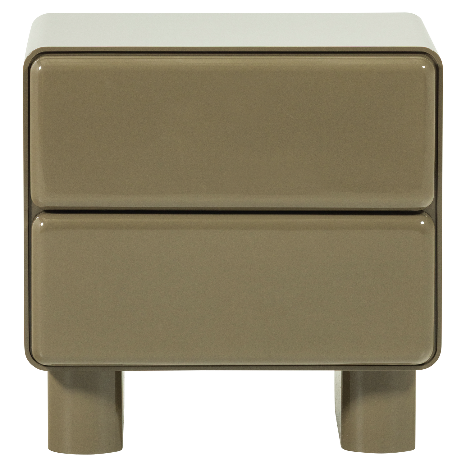 LUSTRA LADEKAST/NACHTKASTJE HOUT HOOGGLANS GROEN [fsc]