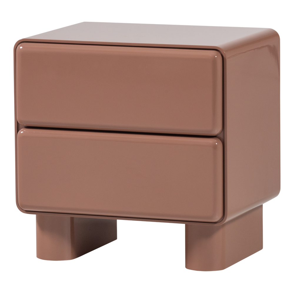 LUSTRA LADEKAST/NACHTKASTJE HOUT HOOGGLANS OUDROZE [fsc]