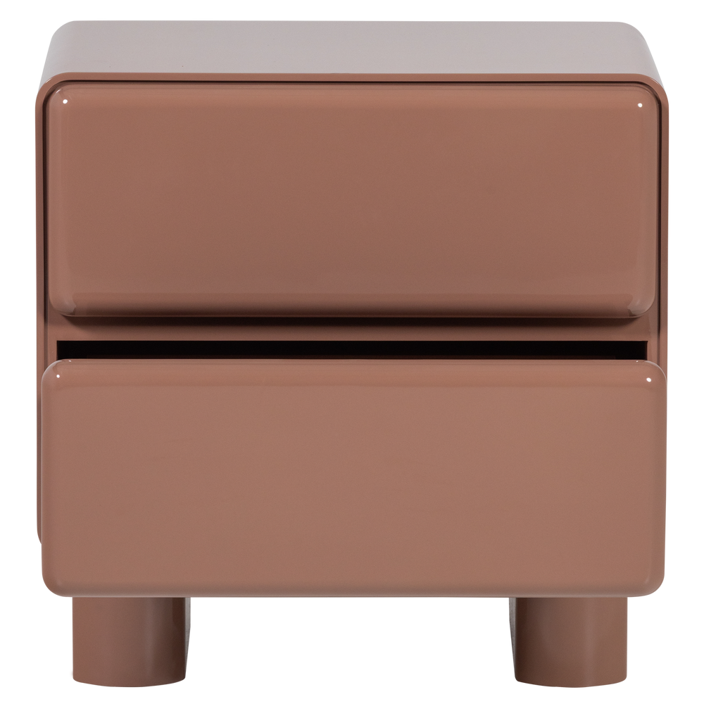 LUSTRA LADEKAST/NACHTKASTJE HOUT HOOGGLANS OUDROZE [fsc]