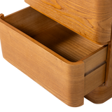 FEJO LADEKAST/NACHTKASTJE 2 LADES MDF BRUIN [fsc]