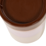 OLLO DECORATIEVE BIJZETTAFEL O35x44 CM KERAMIEK ROZE/BRUIN