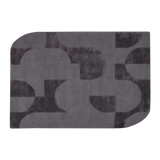 LIVO VLOERKLEED VISCOSE/WOL GRIJS 170x240 CM