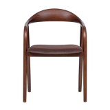 BRAN EETKAMERSTOEL BEUKENHOUT VELVET BRUIN [fsc]