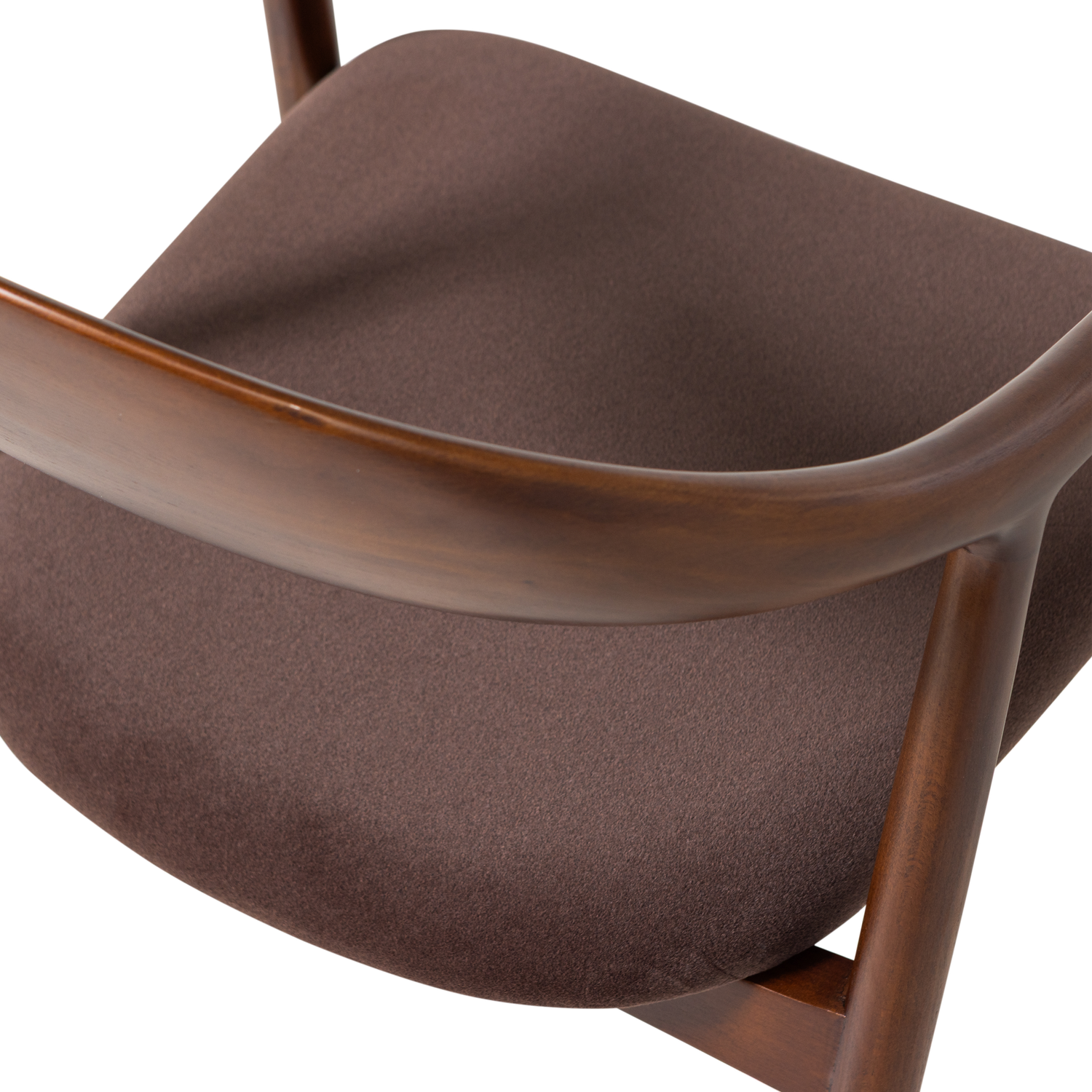 BRAN EETKAMERSTOEL BEUKENHOUT VELVET BRUIN [fsc]