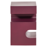 JESSA BIJZETTAFEL METAAL PAARS/BRUIN