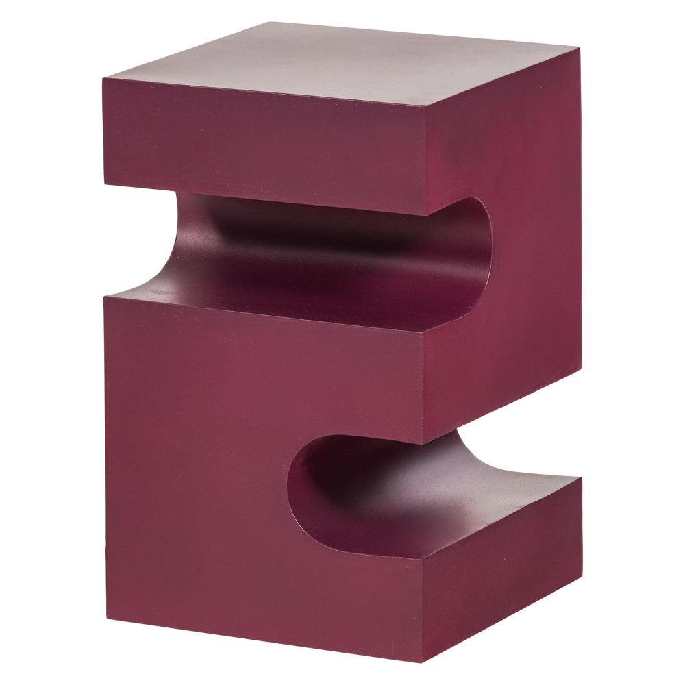 JESSA BIJZETTAFEL METAAL PAARS/BRUIN