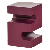 JESSA BIJZETTAFEL METAAL PAARS/BRUIN