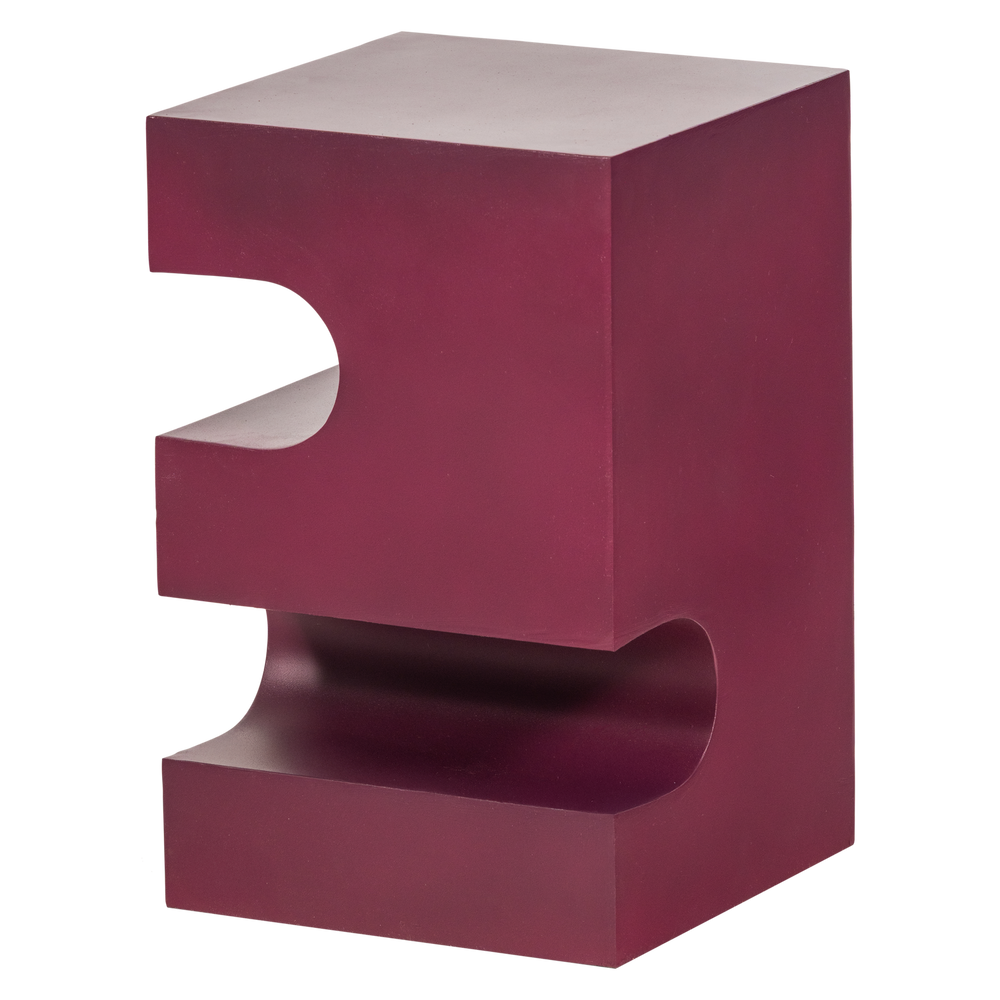 JESSA BIJZETTAFEL METAAL PAARS/BRUIN