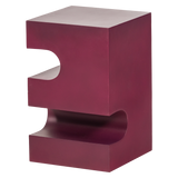 JESSA BIJZETTAFEL METAAL PAARS/BRUIN