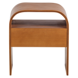 MOMO NACHTKASTJE/BIJZETTAFEL HOUT BRUIN [fsc]