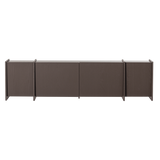 BROCK TV MEUBEL 200 CM ESSEN FINEER MIDDENBRUIN [fsc]