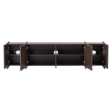 BROCK TV MEUBEL 200 CM ESSEN FINEER MIDDENBRUIN [fsc]