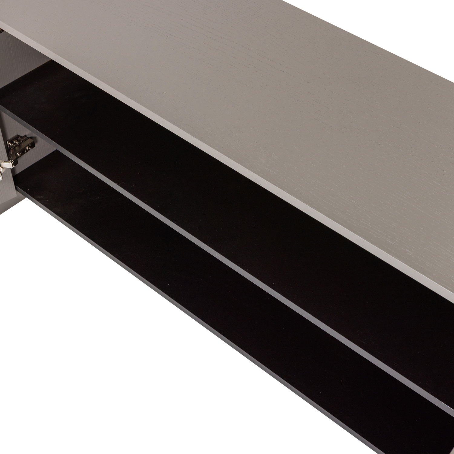 BROCK TV MEUBEL 200 CM ESSEN FINEER WARMGRIJS [fsc]